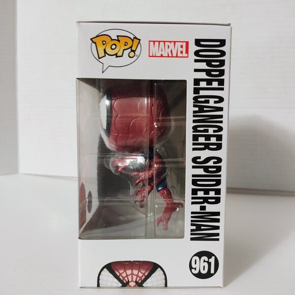 Funko Pop! - Doppelganger Spider-Man #961 - Metallic (2021 L.A. Comic Con) - Picture 2 of 6